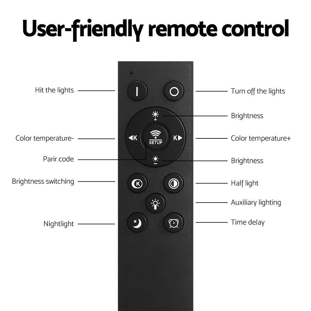 Versatile Remote-Controlled LED Floor Lamp with Adjustable Brightness and Color Temperature for Home Use