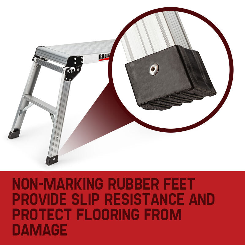 50cm Tall BULLET Folding Work Platform Aluminium Painting Dry Wall Car Washing