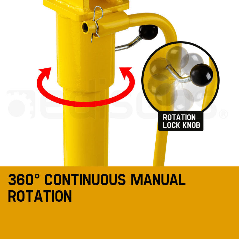 T-REX 12V 800kg 360 Degree Swivel Lifting Crane, for Ute Truck Workshop