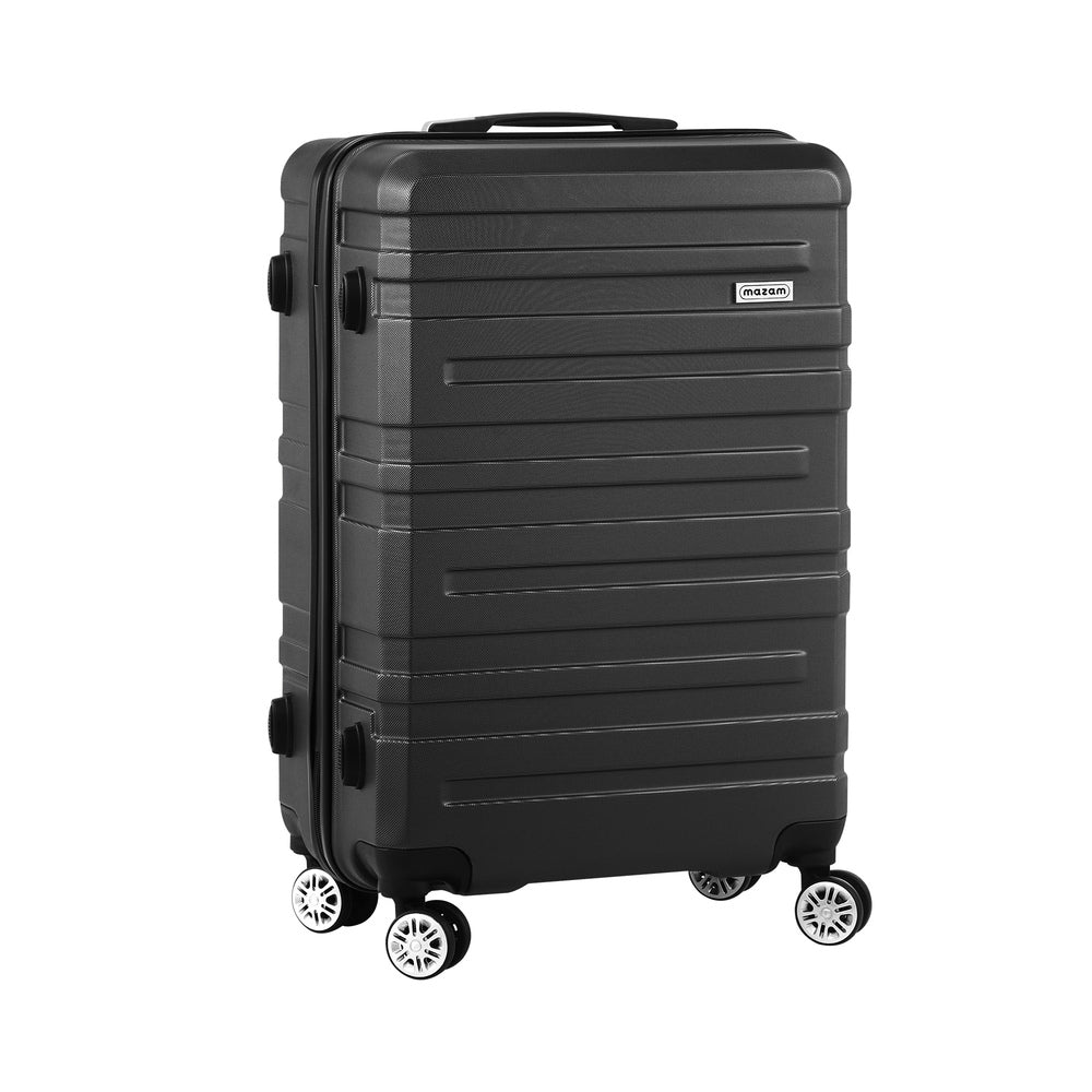 Mazam 28" Luggage Set TSA Lock Hard Case Black