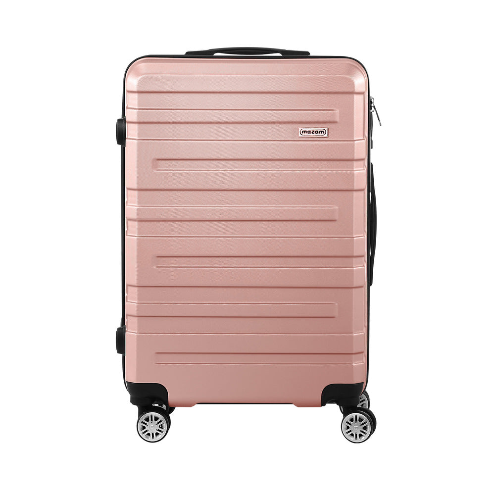 Mazam 28" Luggage Suitcase Trolley Set Travel TSA Lock Pink