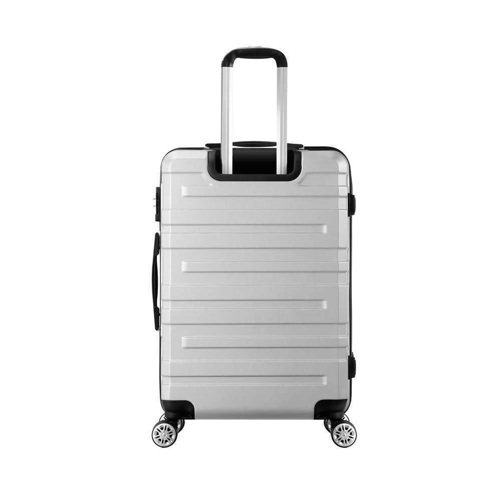 Mazam 28" Luggage Set TSA Lock Hard Case Silver