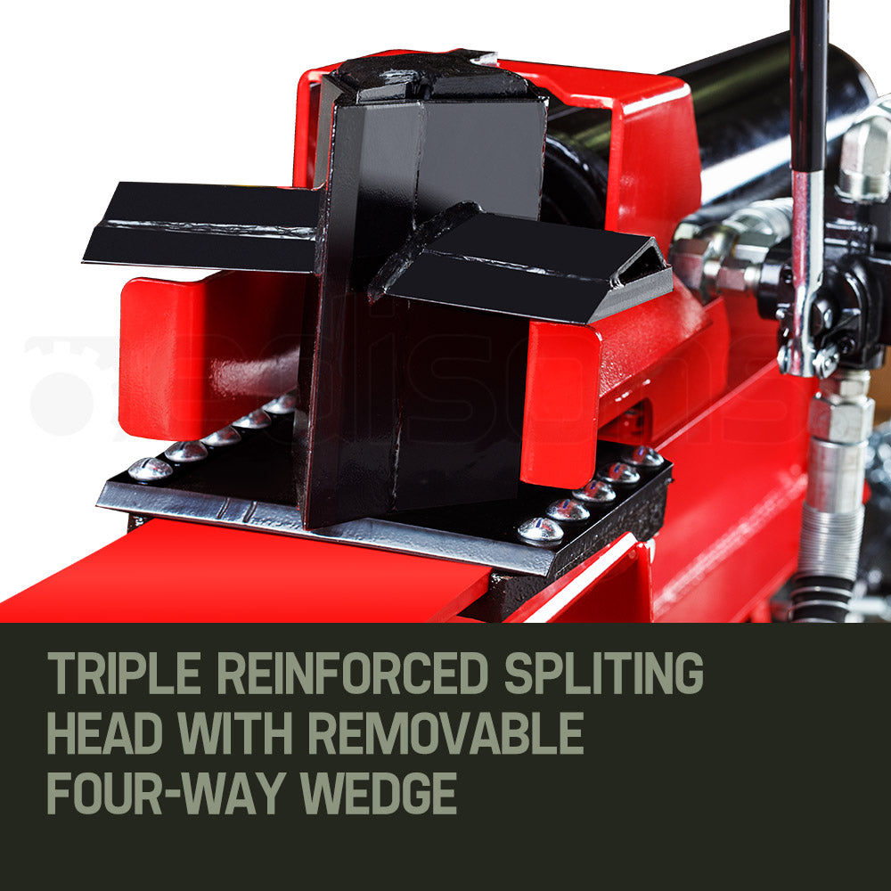 BAUMR-AG 65 Tonne Diesel Hydraulic Horizontal and Vertical Towed Wood Log Splitter with Detachable 4