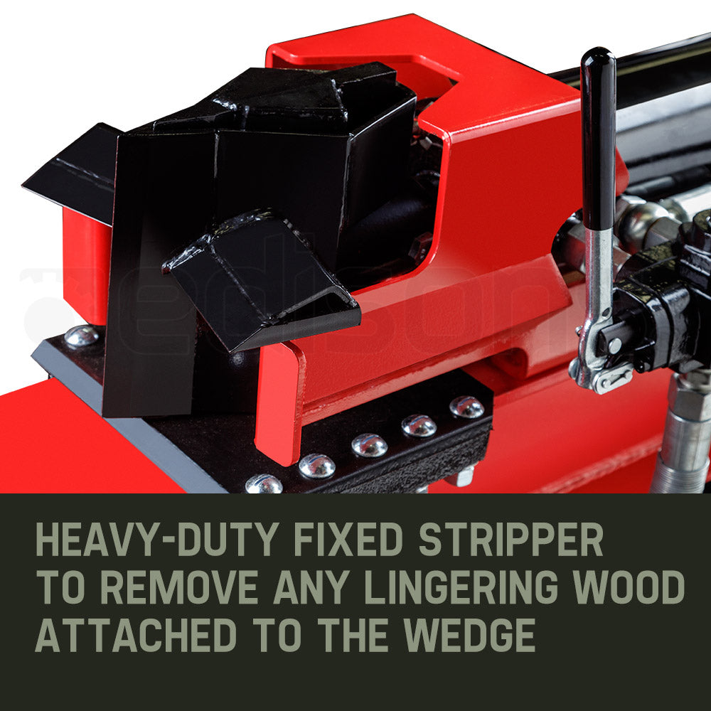 BAUMR-AG 65 Tonne Diesel Hydraulic Horizontal and Vertical Towed Wood Log Splitter with Detachable 4