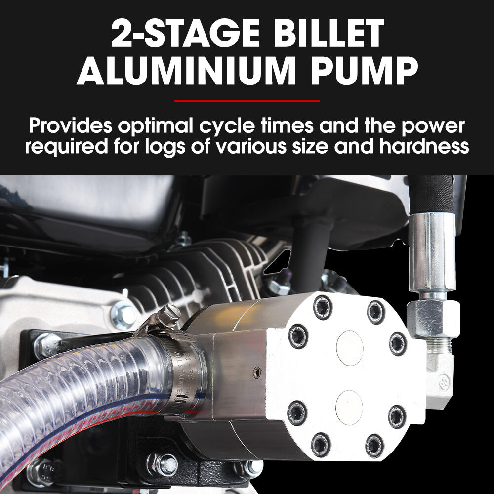 BAUMR-AG 20 Tonne Petrol Hydraulic Wood Log Splitter, Horizontal and Vertical Log Splitter - HPS500