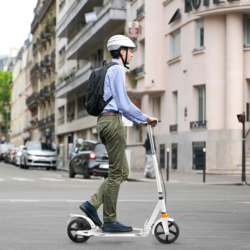 MONVELO Adult Commuter Foldable Scooter White-2006732850245799943