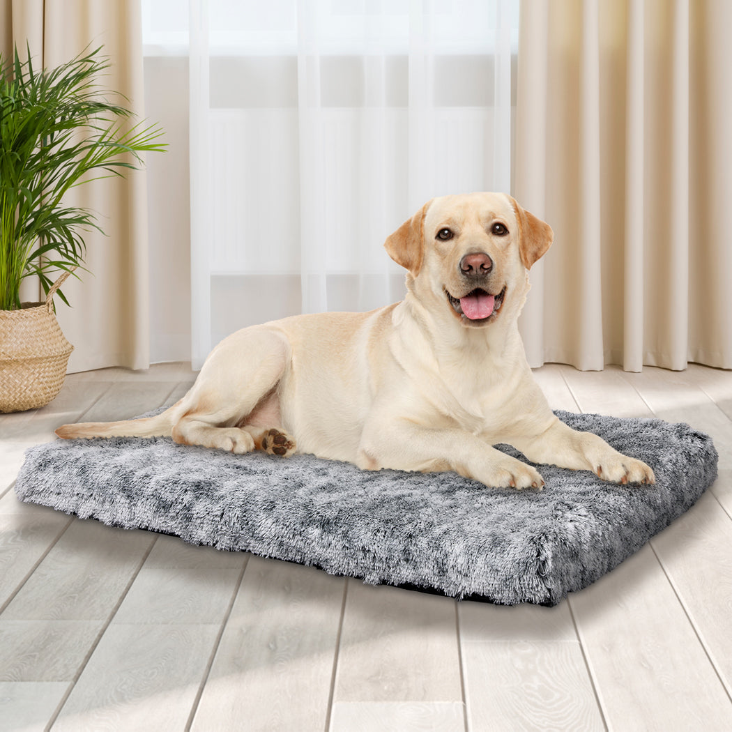 PaWz Dog Mat Pet Calming Bed Memory L Charcoal Large-2018816707921055750