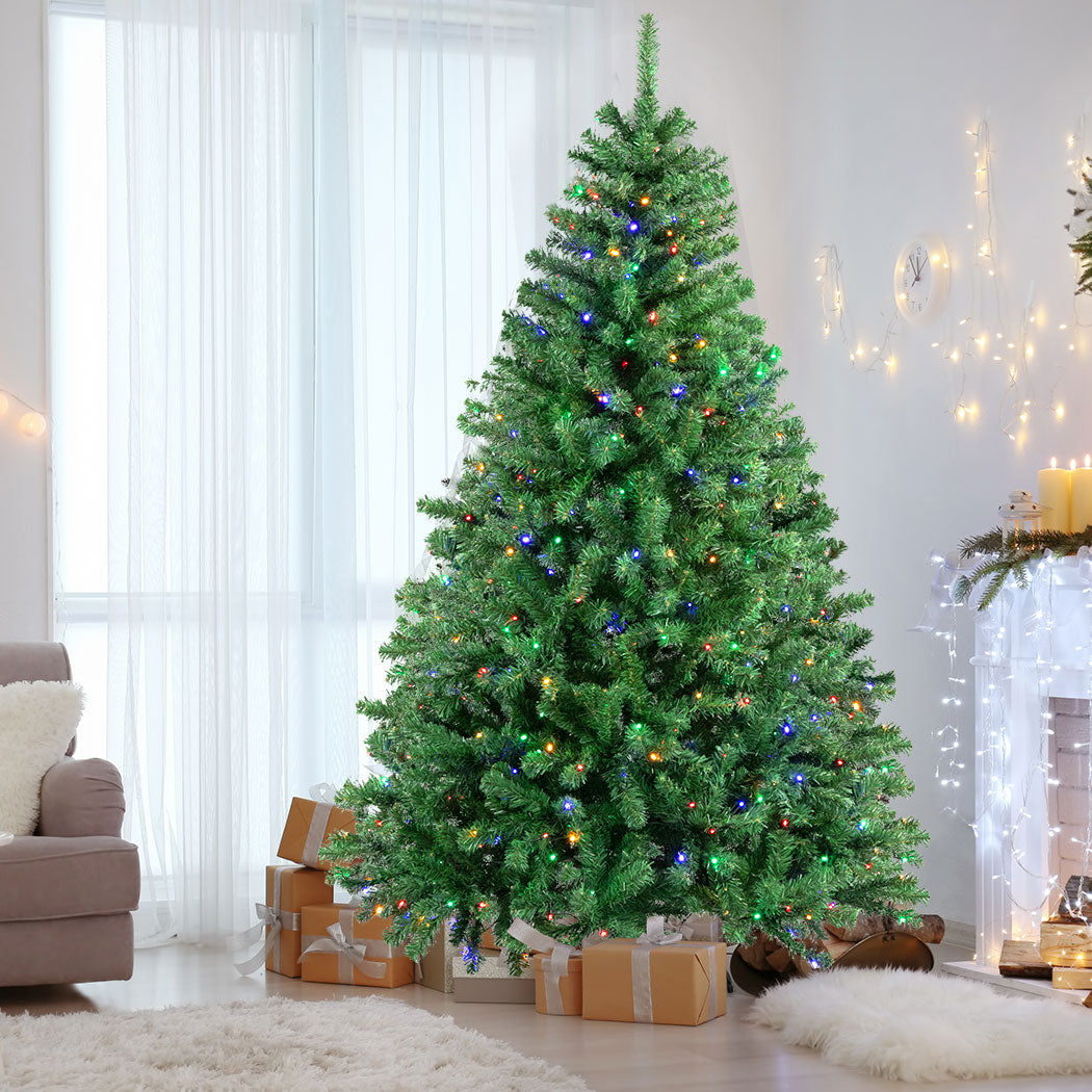 SANTACO Artificial Led Christmas Tree 2.1M-2018816905330167814