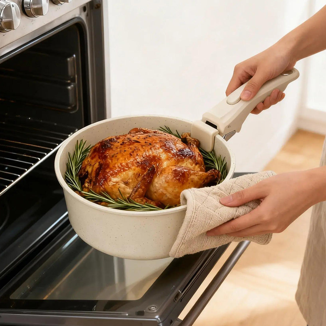 Toque 9-Piece Non Stick Cookware Set Kitchen Fry Pan-2011971112791052294