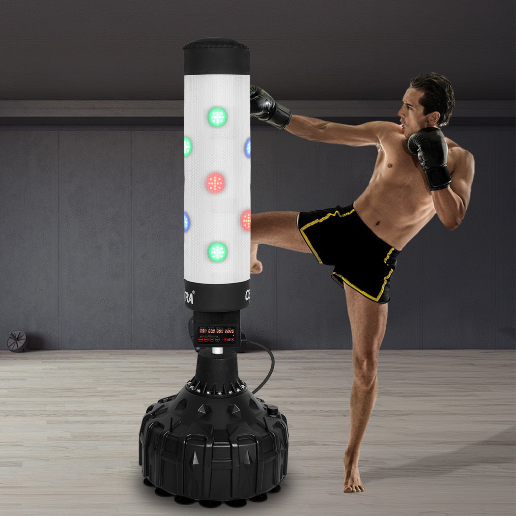 Centra Punching Boxing Bag Stand Electronic Counter Music LED Kick Gym Traning-2006732822877966342