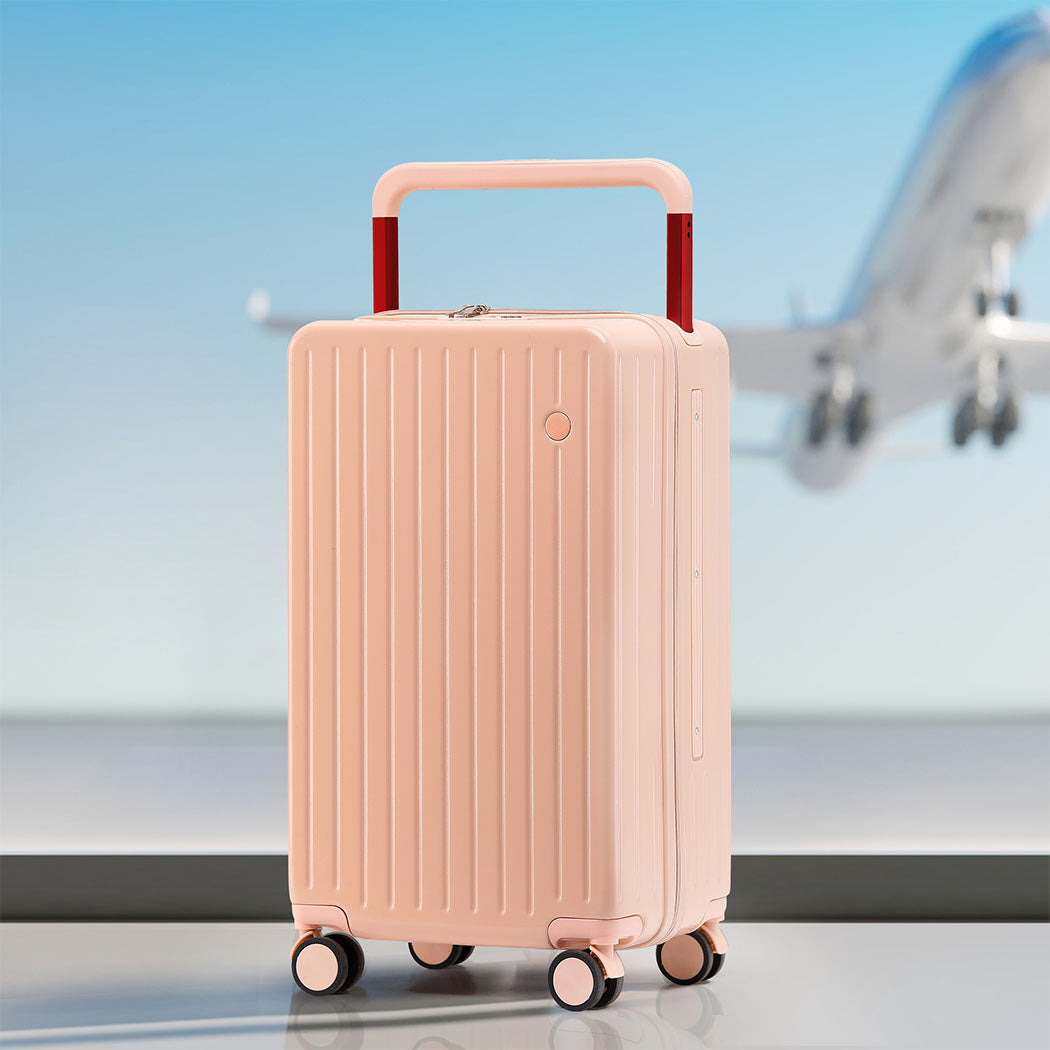 Slimbridge 20" Luggage Wide Handle TSA Lock Pink-2018816798979395590