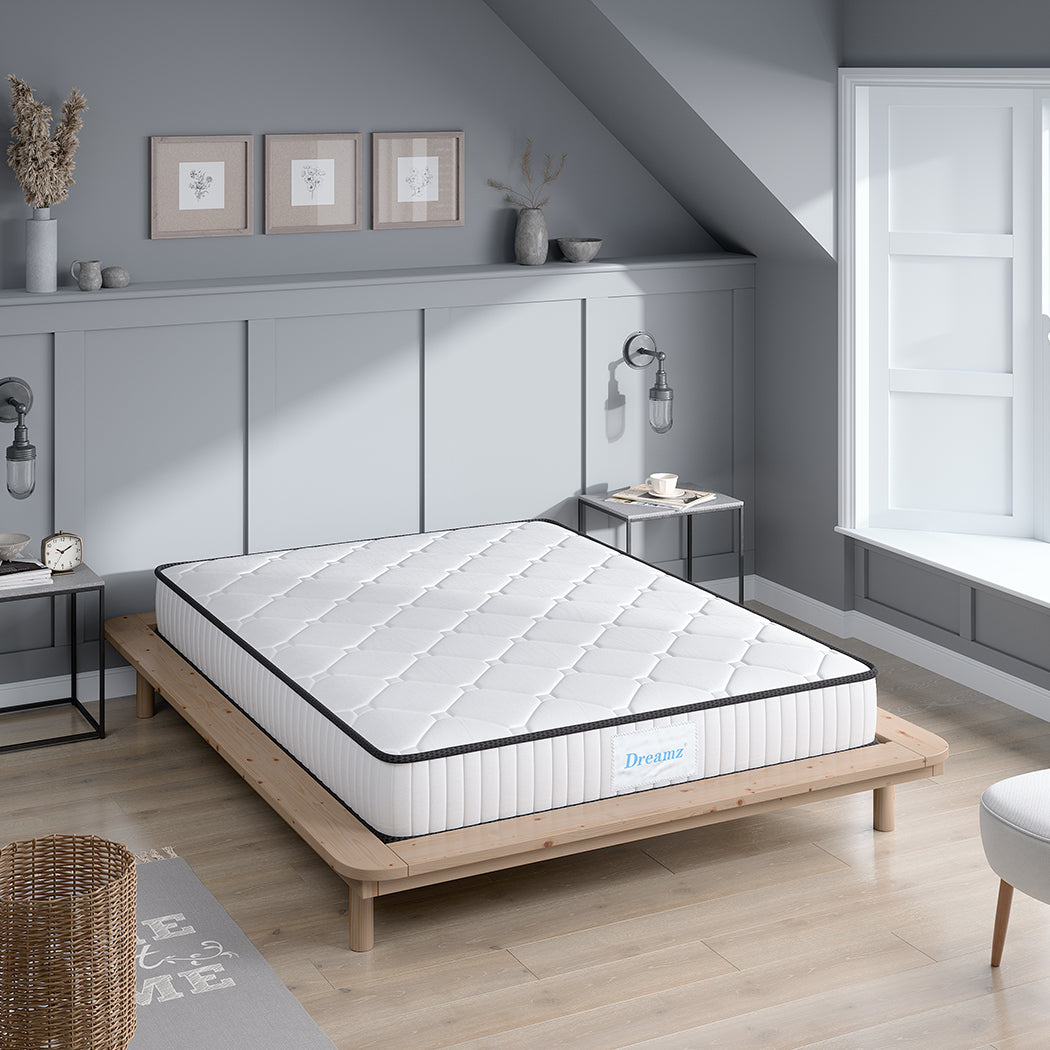 Dreamz Spring Mattress Bed Pocket Tight Queen-1954802849019990023