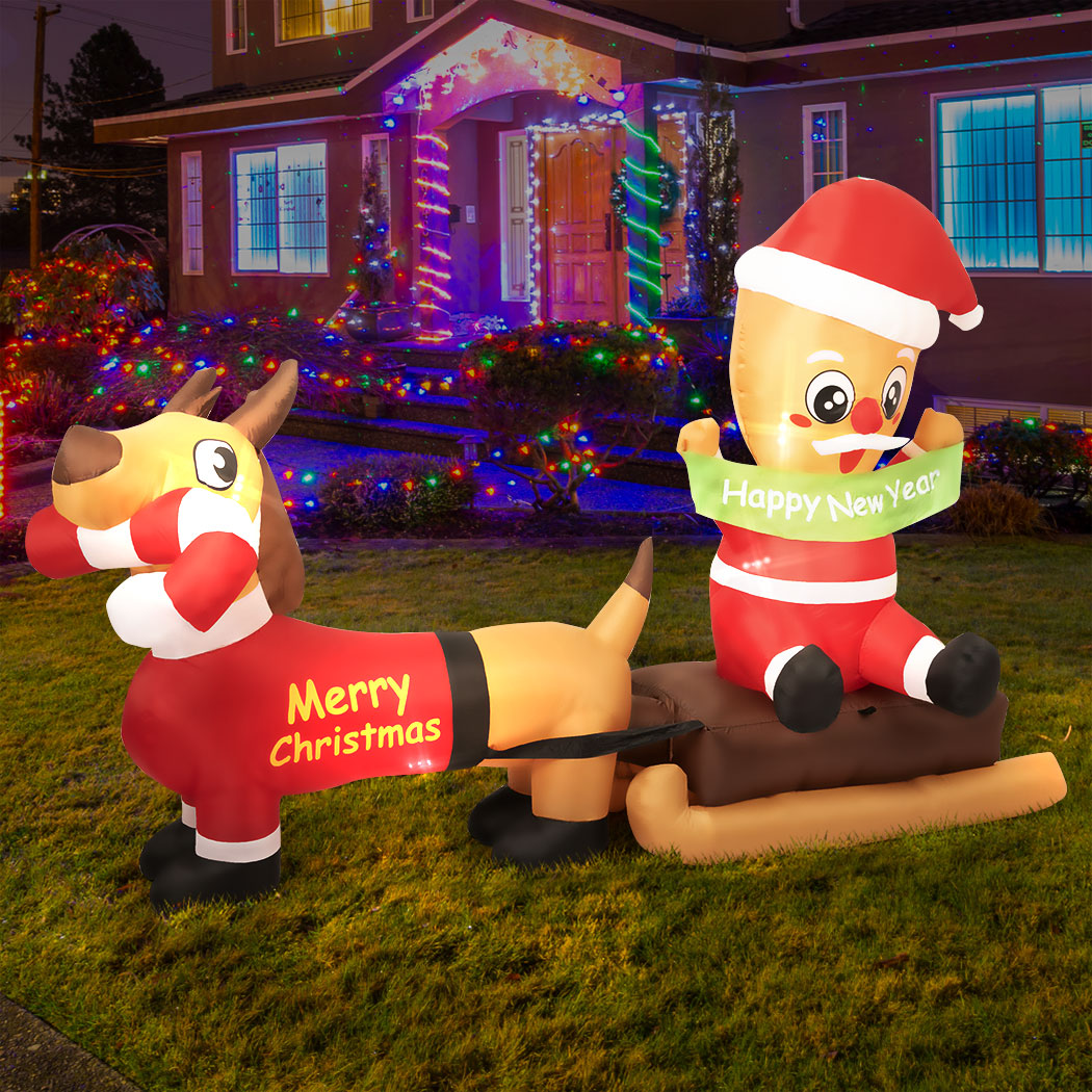 Santaco Christmas Inflatable 2.1M Xmas-2006733315347976198