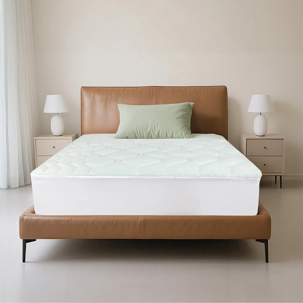 Dreamz Mattress Topper Pillowtop Cover King Single-2006733413448552454