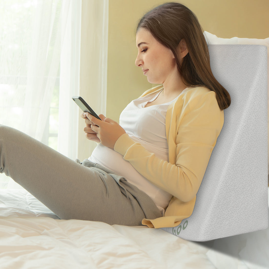 DreamZ Bedding Wedge Pillow Memory Foam White 25-2006733151006756870