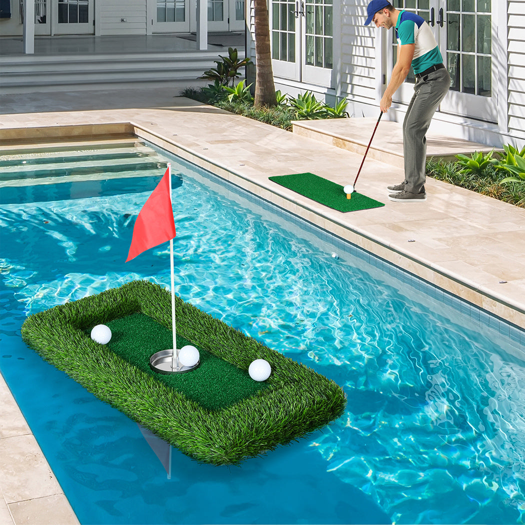 Centra Floating Golf Green Mat Set Outdoor-2006732701612249094