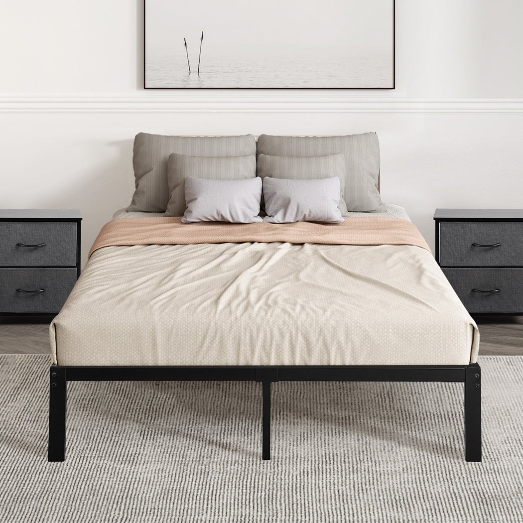 Levede Metal Bed Frame Heavy Duty Storage Space-2018816903379816454