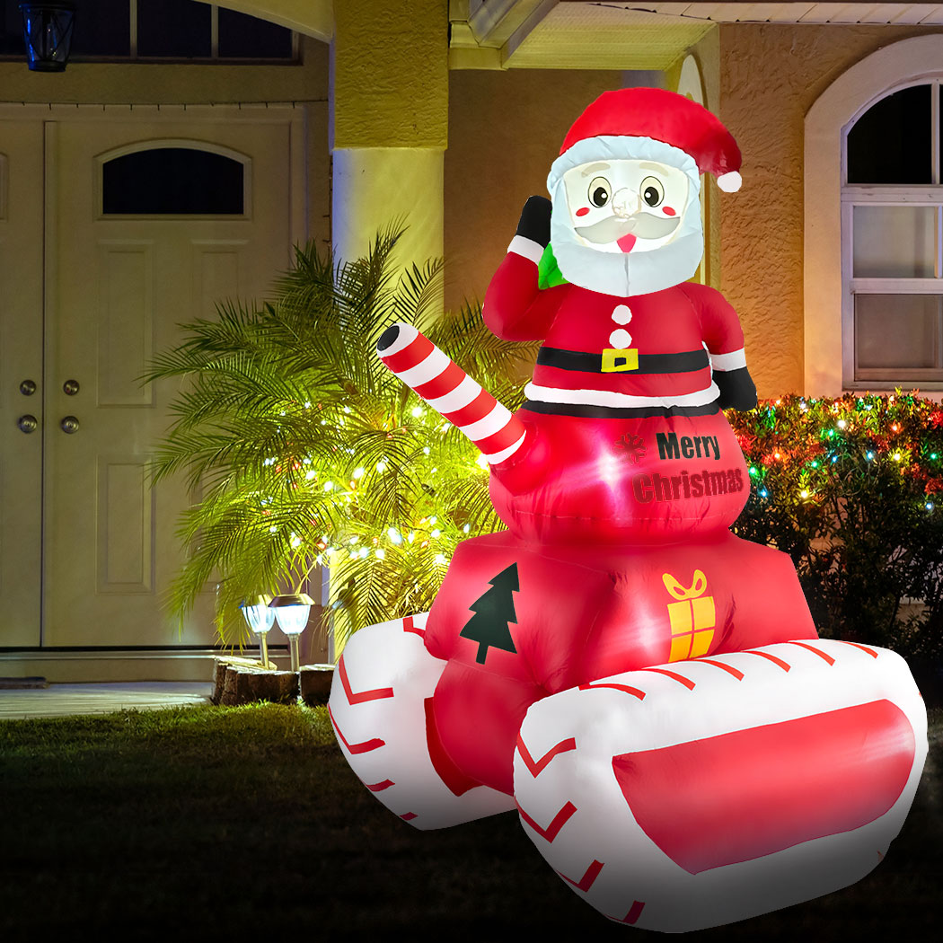 Santaco Christmas Inflatable Santa Claus-2018816814238273542