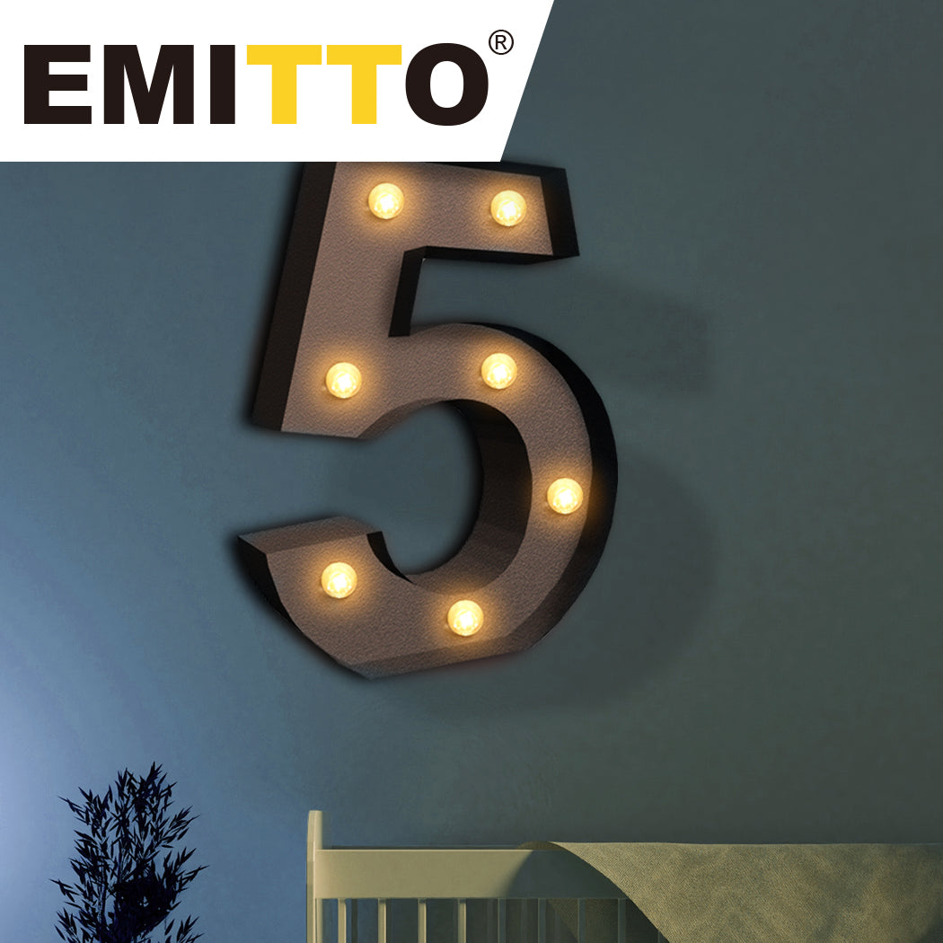 LED Metal Number Lights Free Standing-2006733354501804038