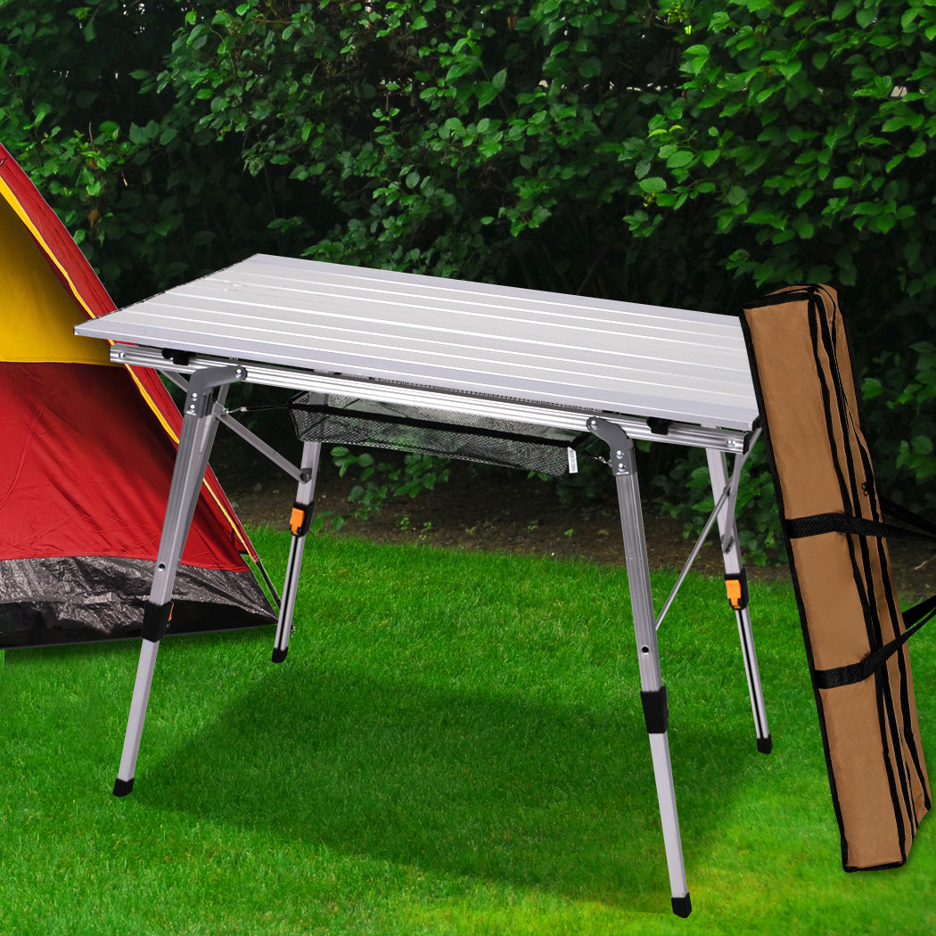 Levede Camping Table Roll Up Folding-2006732925080571910