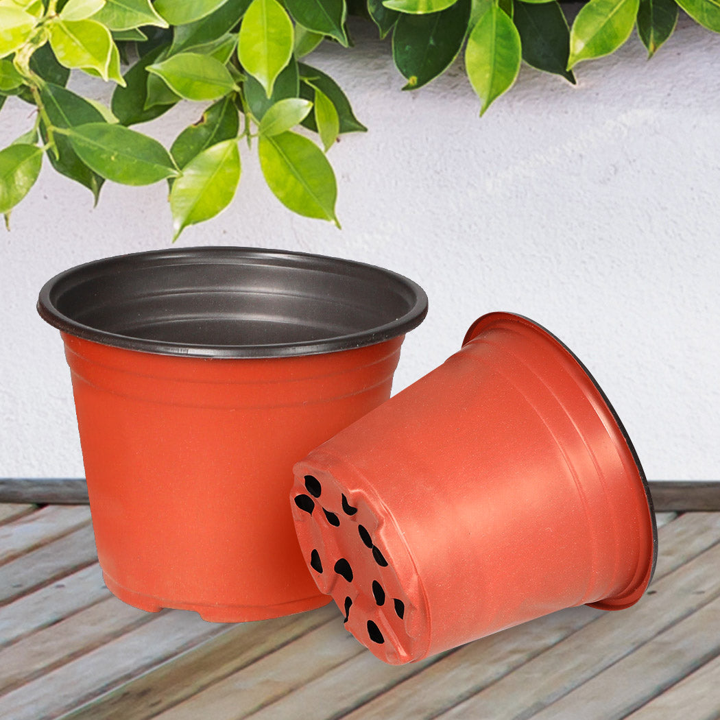 Lambu 100x Plastic Plant Pots Bulk Flowers Large-2018816650224209926