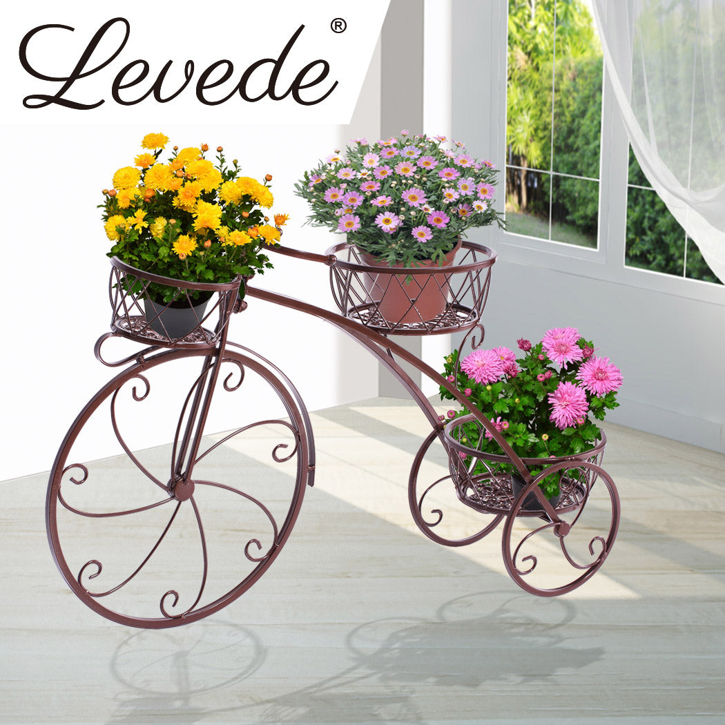 2x Levede Plant Stand Outdoor Indoor Bronze-2006732927588765702