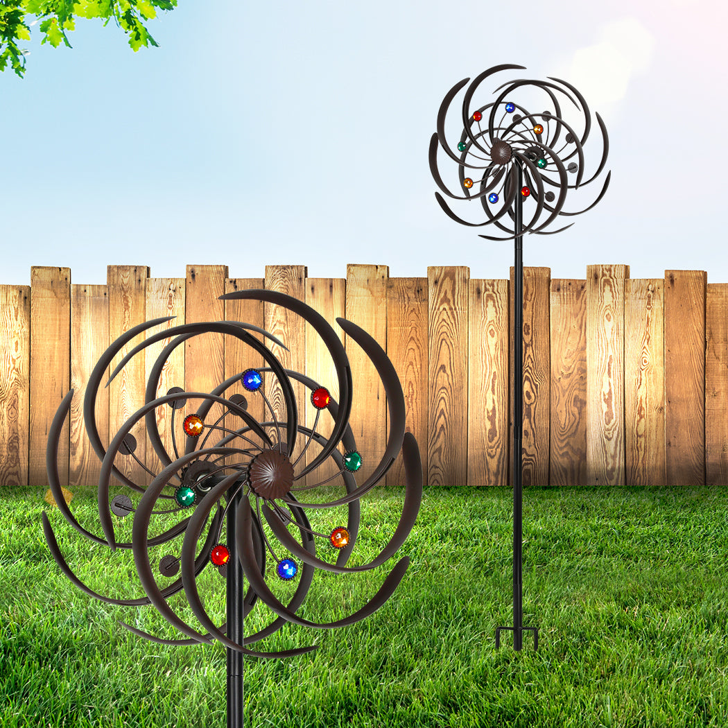 Garden Windmill Wind Mill Spinner Metal-2018816693433929734