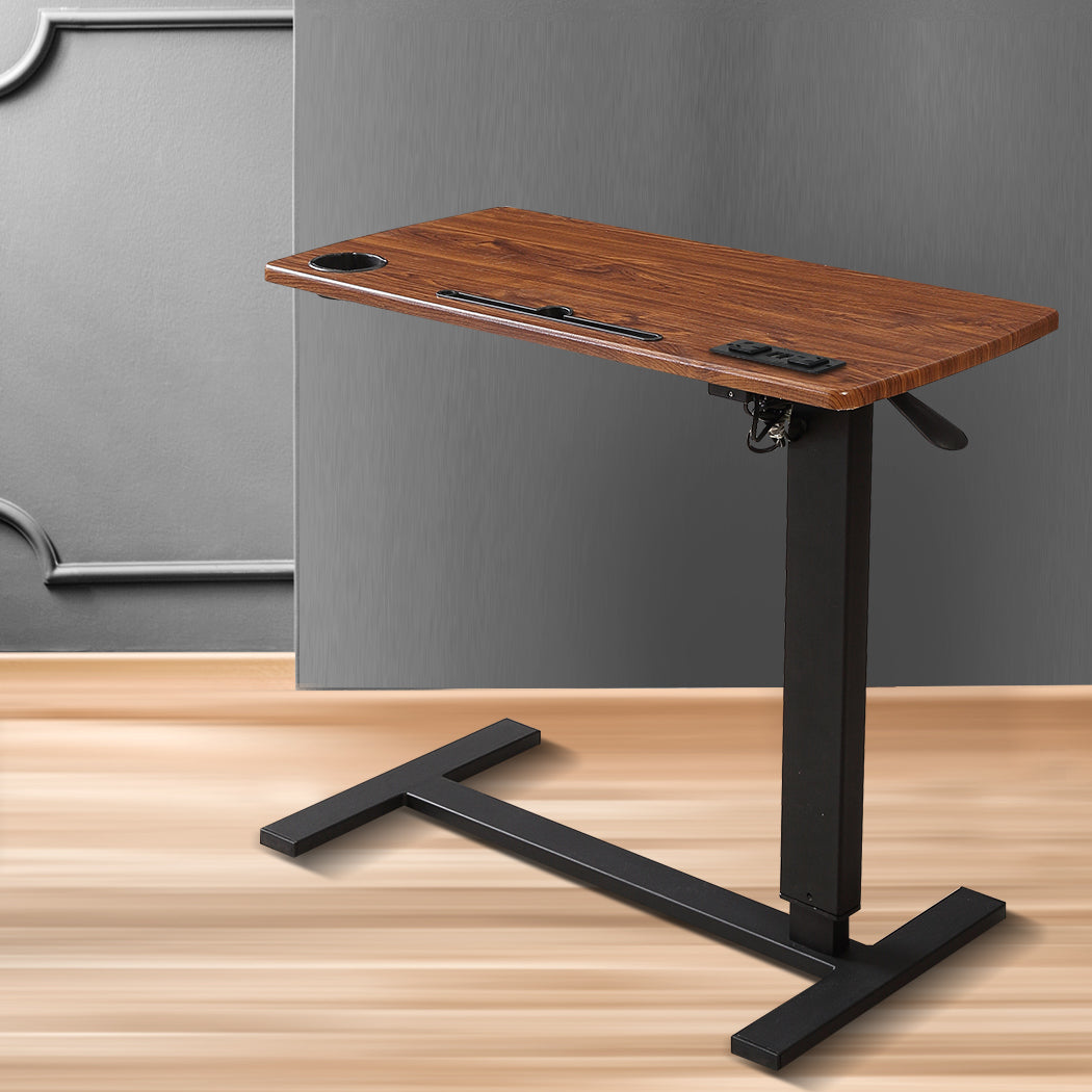 Levede Standing Desk Height Adjustable Brown-2006733138037968902