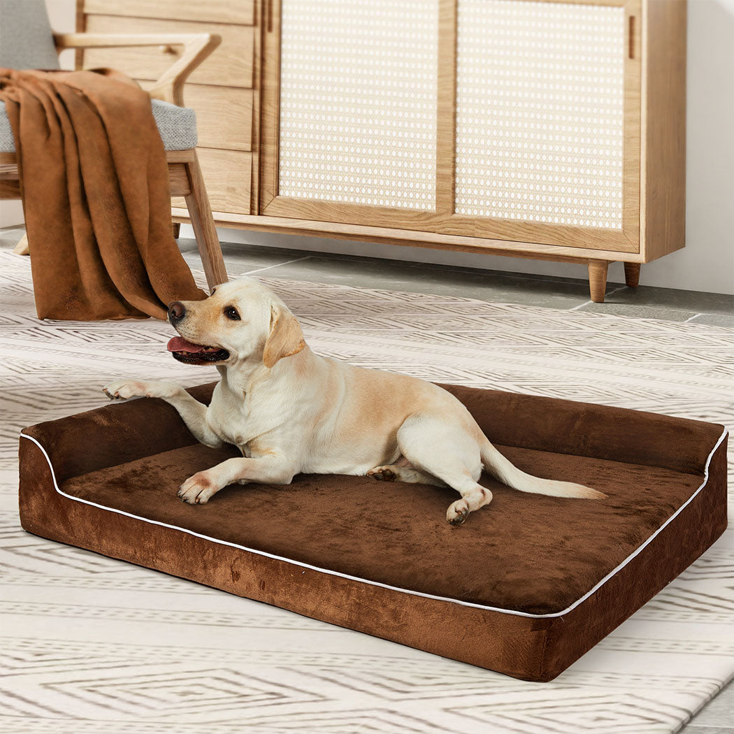 Pawz Orthopedic Dog Bed XXL Coffee-1954802428385824775