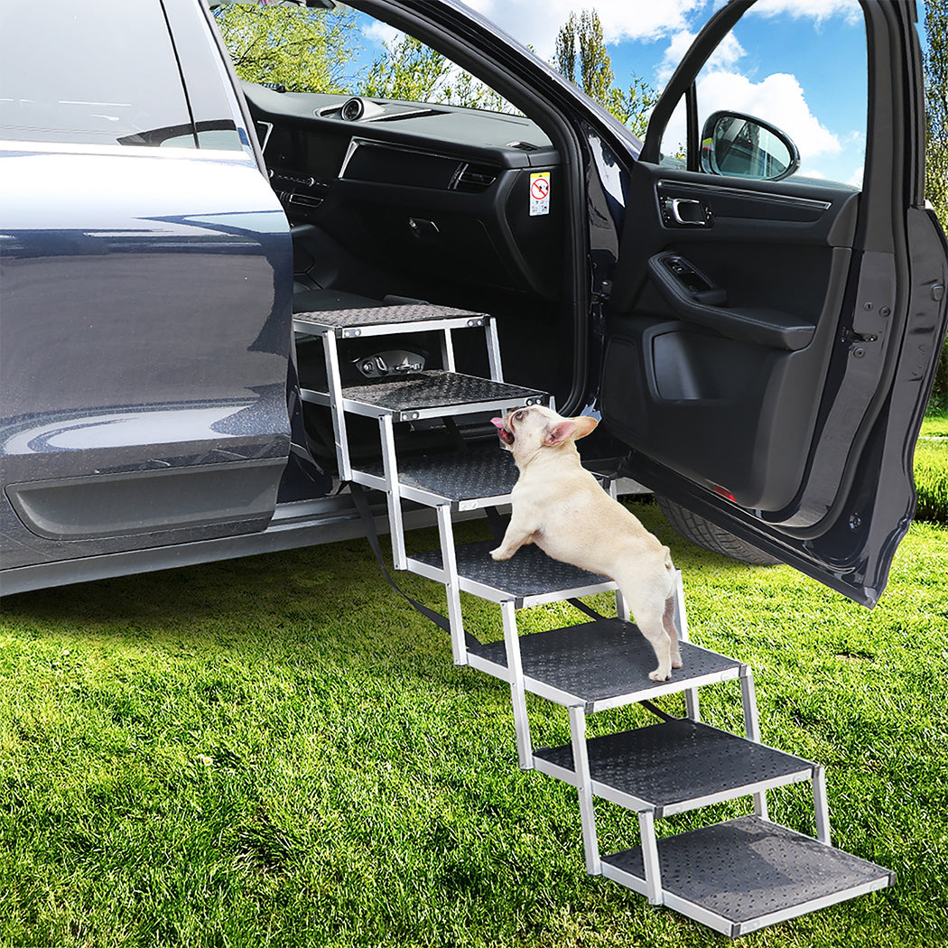 Pawz Dog Ramp Pet Stair Car Suv Travel Step Foldable-2018816861013151751