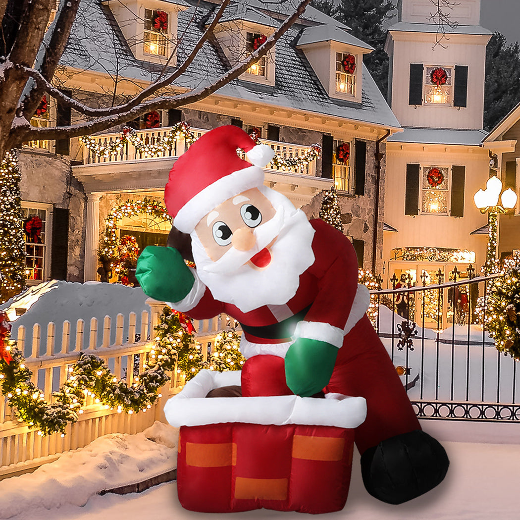 Santaco Inflatable Christmas Decor Santa-2006733192052215815