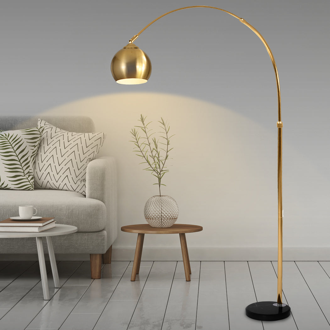 EMITTO Modern LED Floor Lamp Stand Reading Gold-2006733071726022663