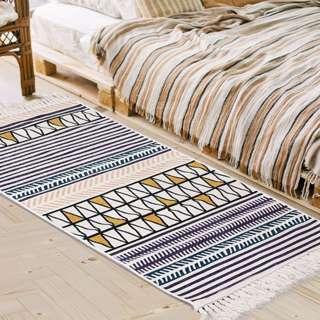 Marlow Floor Rug Boho Area Rugs Washable 160x230cm 160x230-GE-2006733158543921159