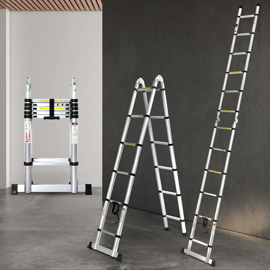 Traderight Folding Multi Purpose Ladder 12 Step-2018816867497545735