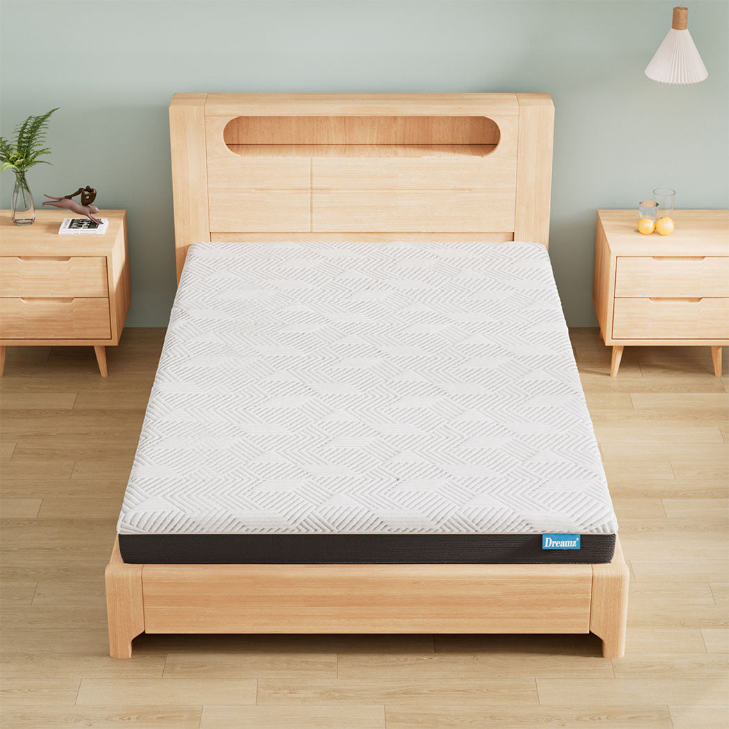 Dreamz Single Mattress Gel Memory Foam Cooling Breathable 15cm Medium Firm-1954802370240188423