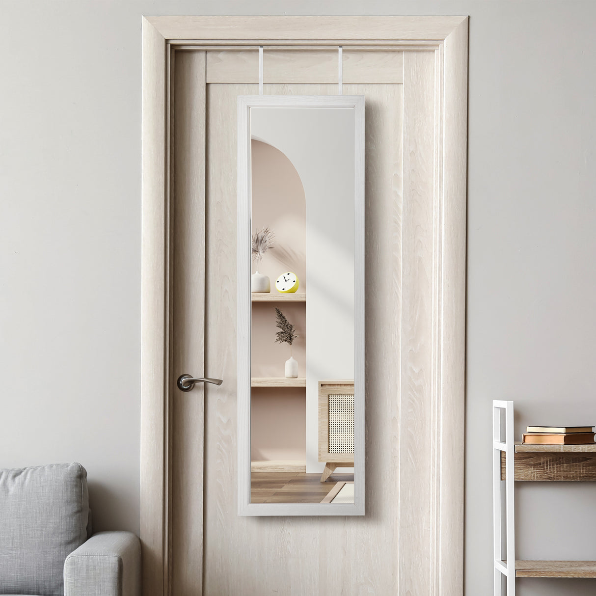 Levede Mirror Jewellery Cabinet LED-2006733194828845062