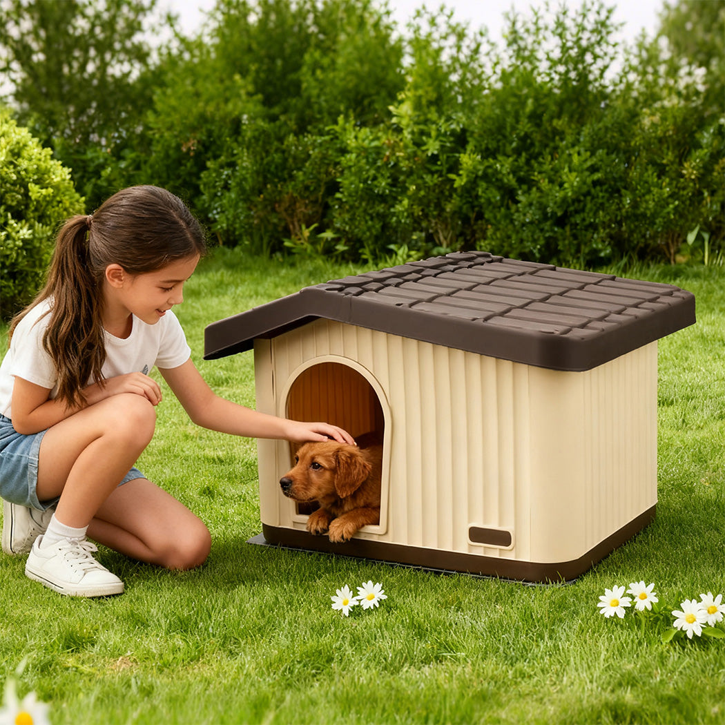 Pawz Plastic Dog Cage Kennel for Small Dogs with Vent-2018816706402717703
