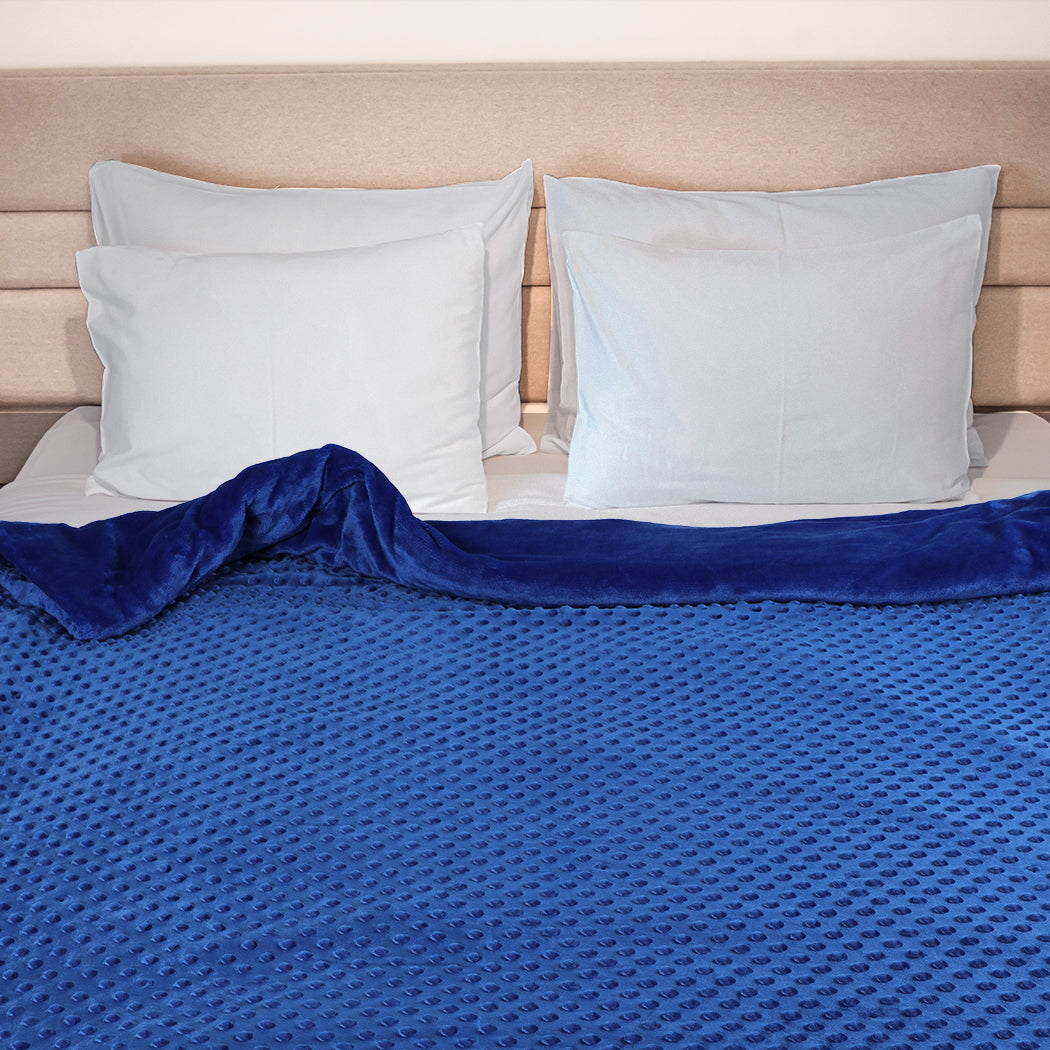 DreamZ Weighted Blanket Cover Quilt Blue-2006733233697460231