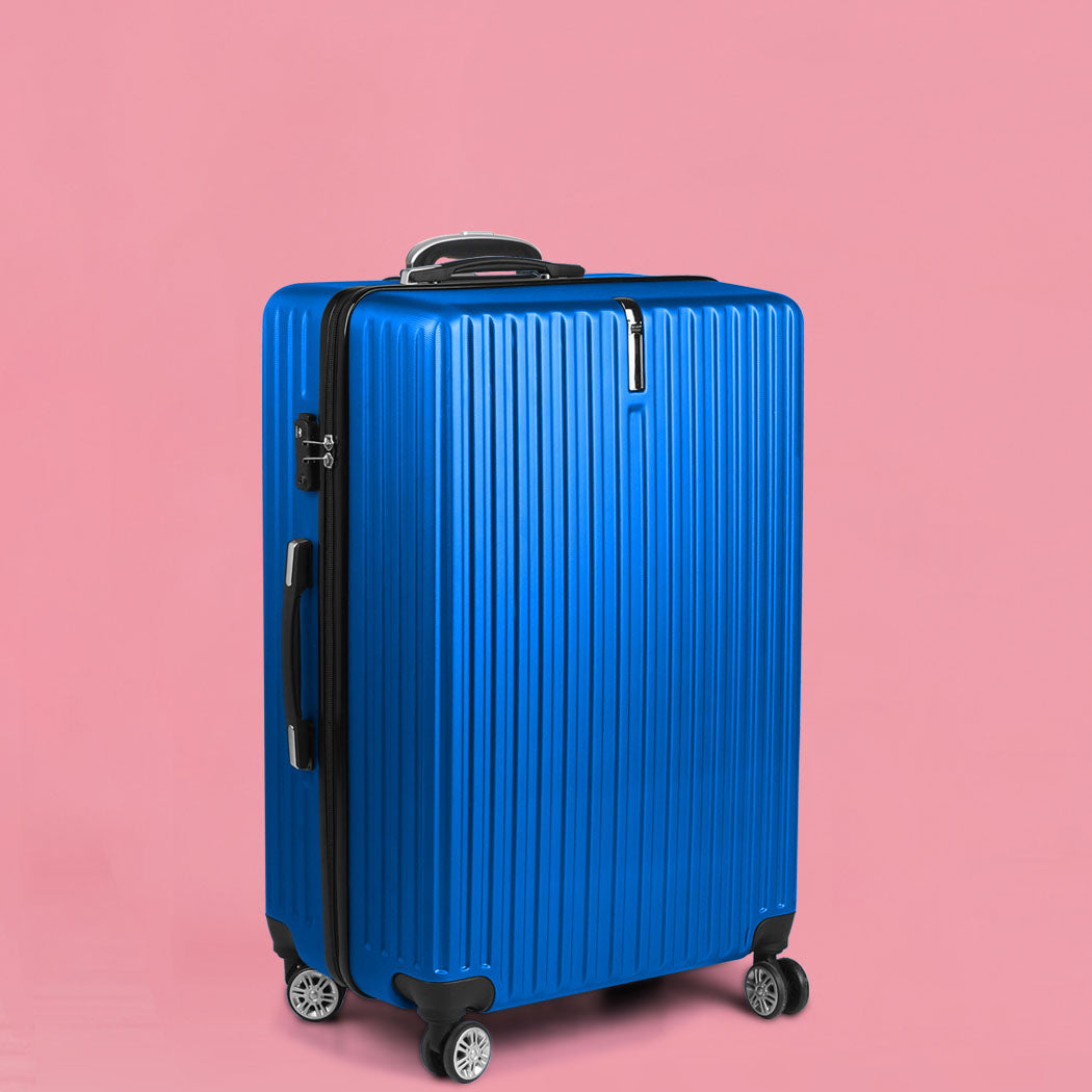 Slimbridge 28" Inch Luggage Suitcase Blue 28 inch-1954802811120259079
