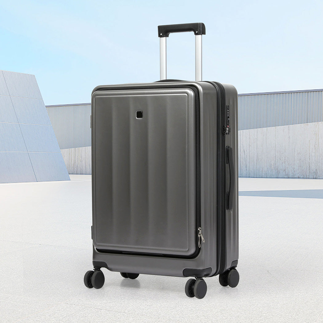 Slimbridge 20"Luggage Trolley Travel Suitcase-2018816808307527687