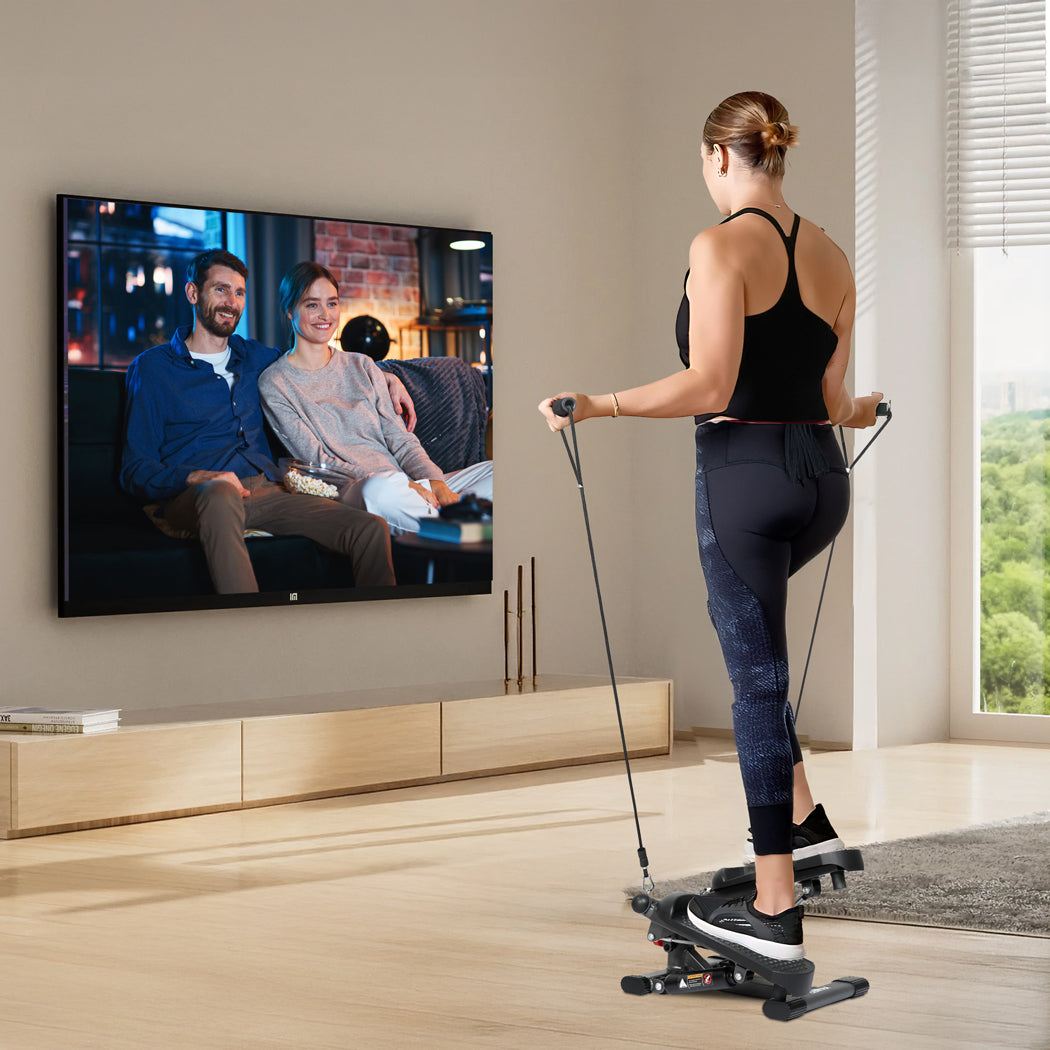 Centra Mini Stepper with Resistance Bands-2006732889055694855