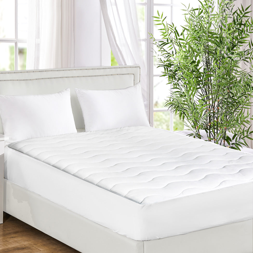 Dreamz Cool Mattress Topper Protector Queen-2006733100436033543