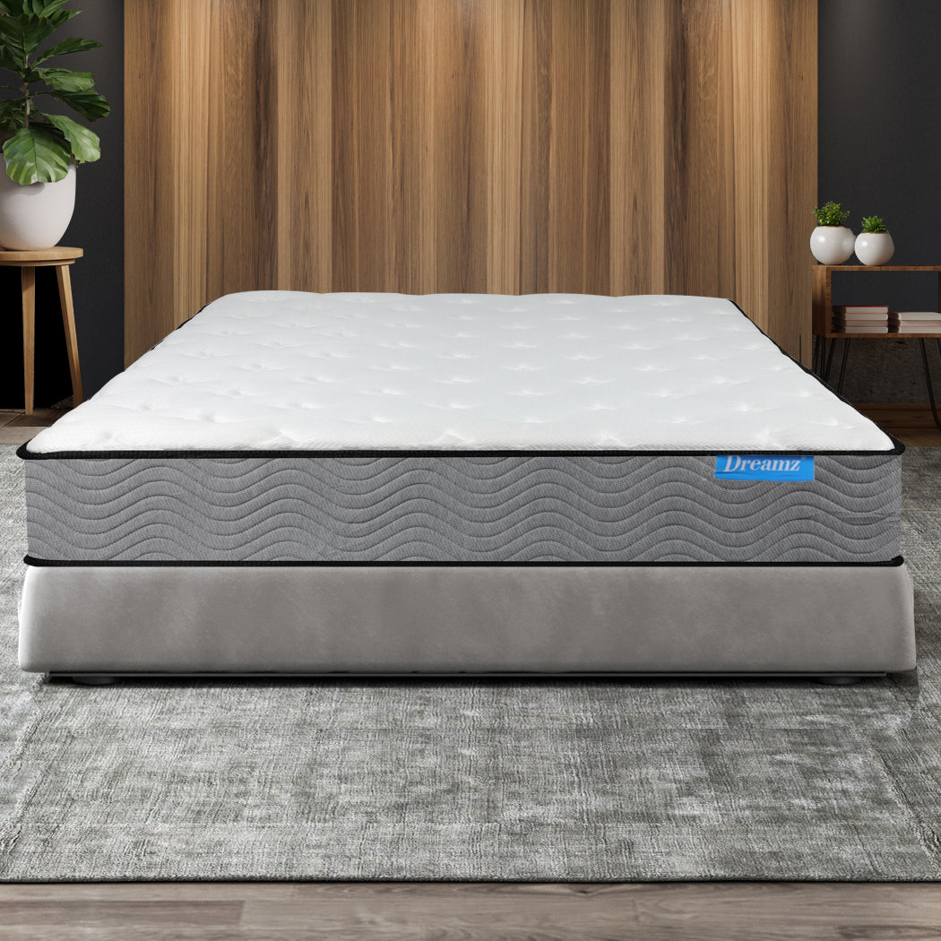 Dreamz Spring Mattress Pocket Bed Top Queen-2006733091917402119
