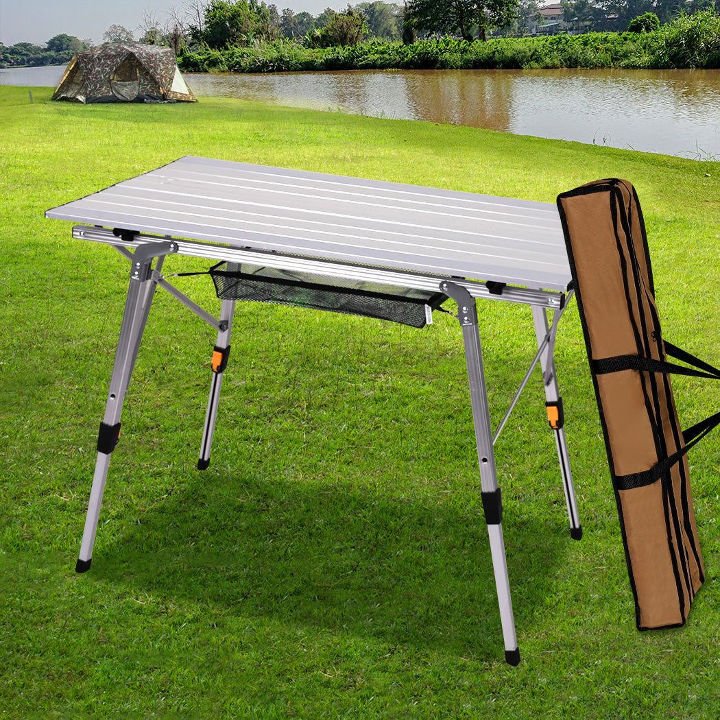 Levede Camping Table Roll Up Folding-2006732925080571911