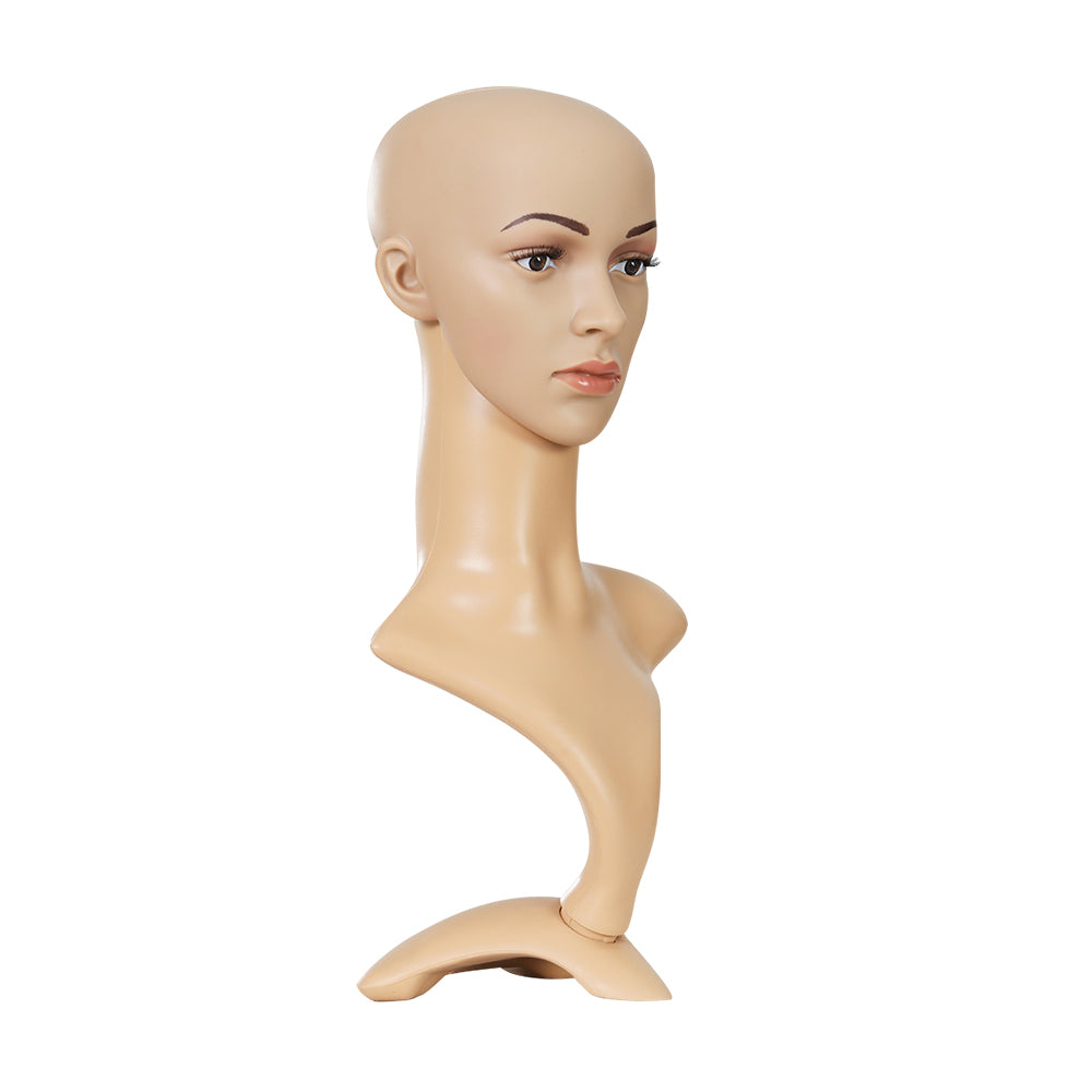 Professional Display Mannequin Head for Wigs, Hats, and Accessories Embellir Shop Model