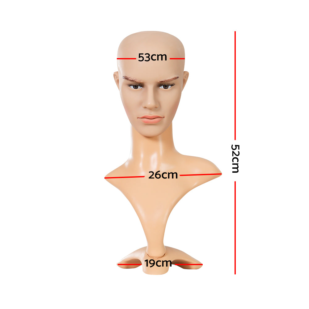 Professional Display Mannequin Head for Wigs, Hats, and Accessories - Embellir Model