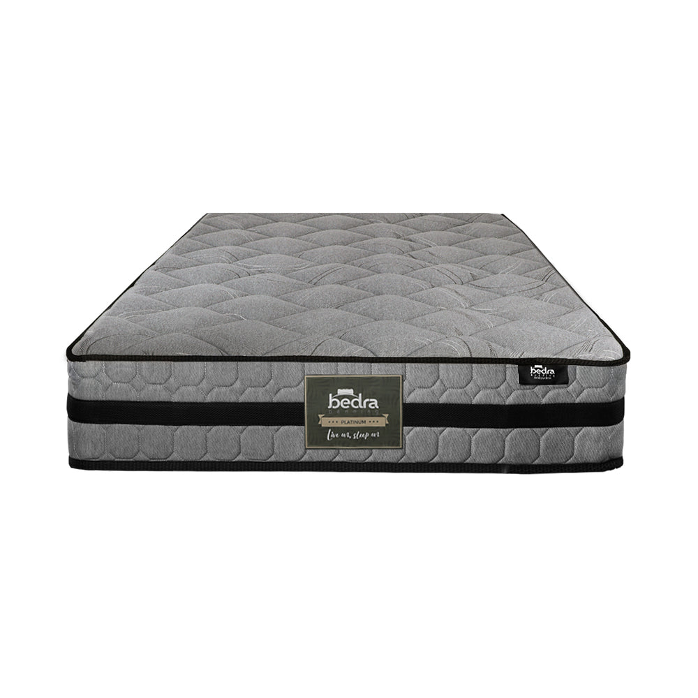 Bedra King Single Mattress 3D Mesh Fabric Foam Spring 22cm