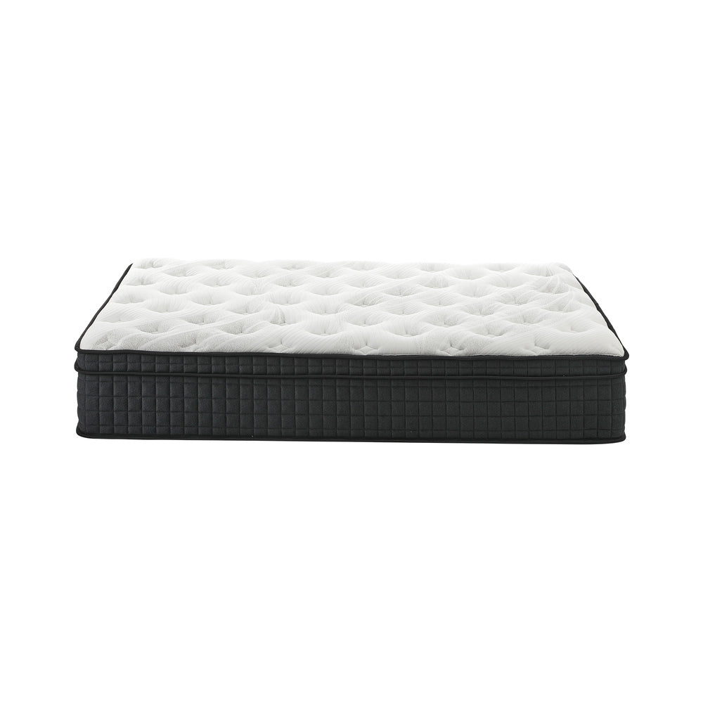 Bedra King Mattress Cool Gel Foam Pocket Spring 34CM with Pillows