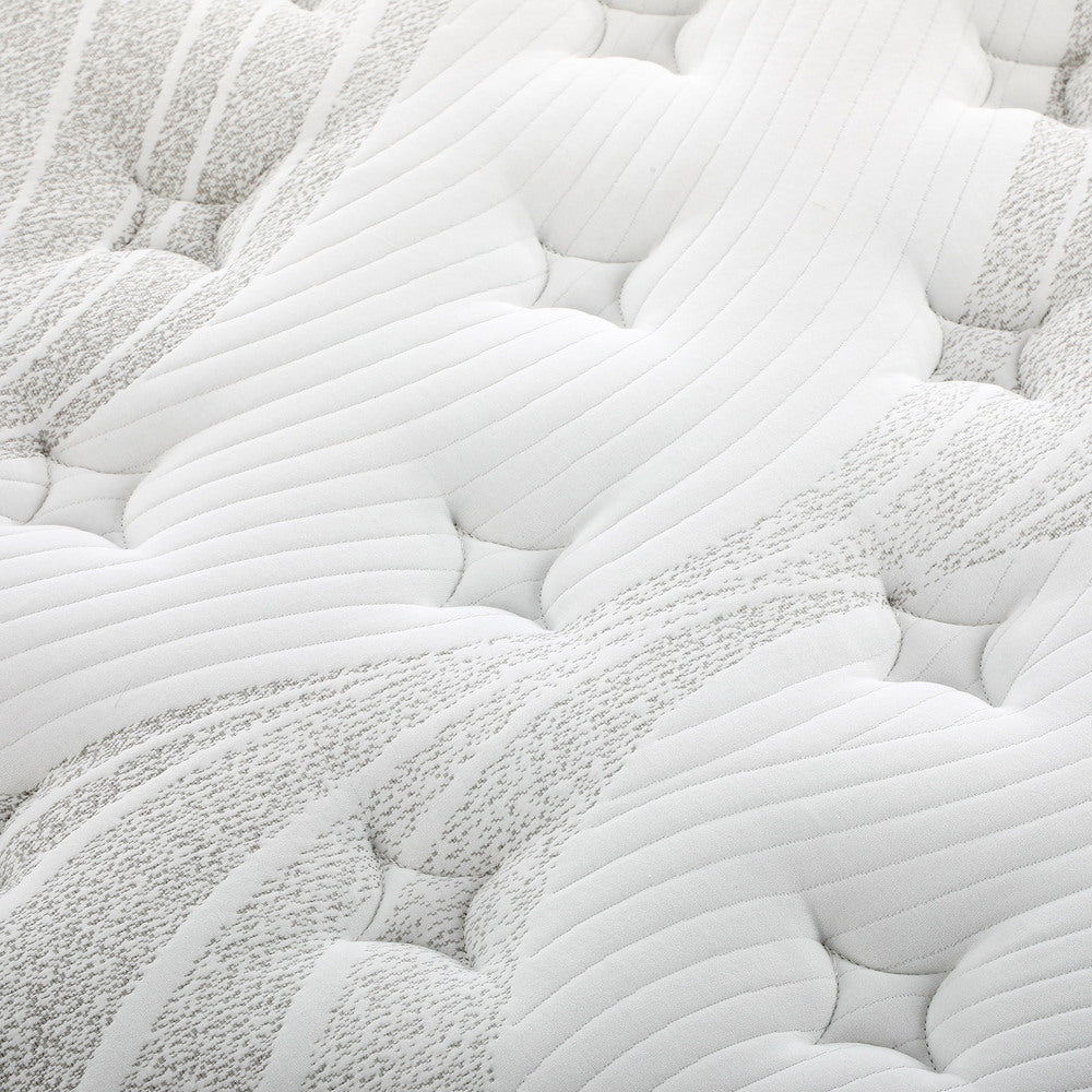 Bedra King Mattress Cool Gel Foam Pocket Spring 34CM with Pillows
