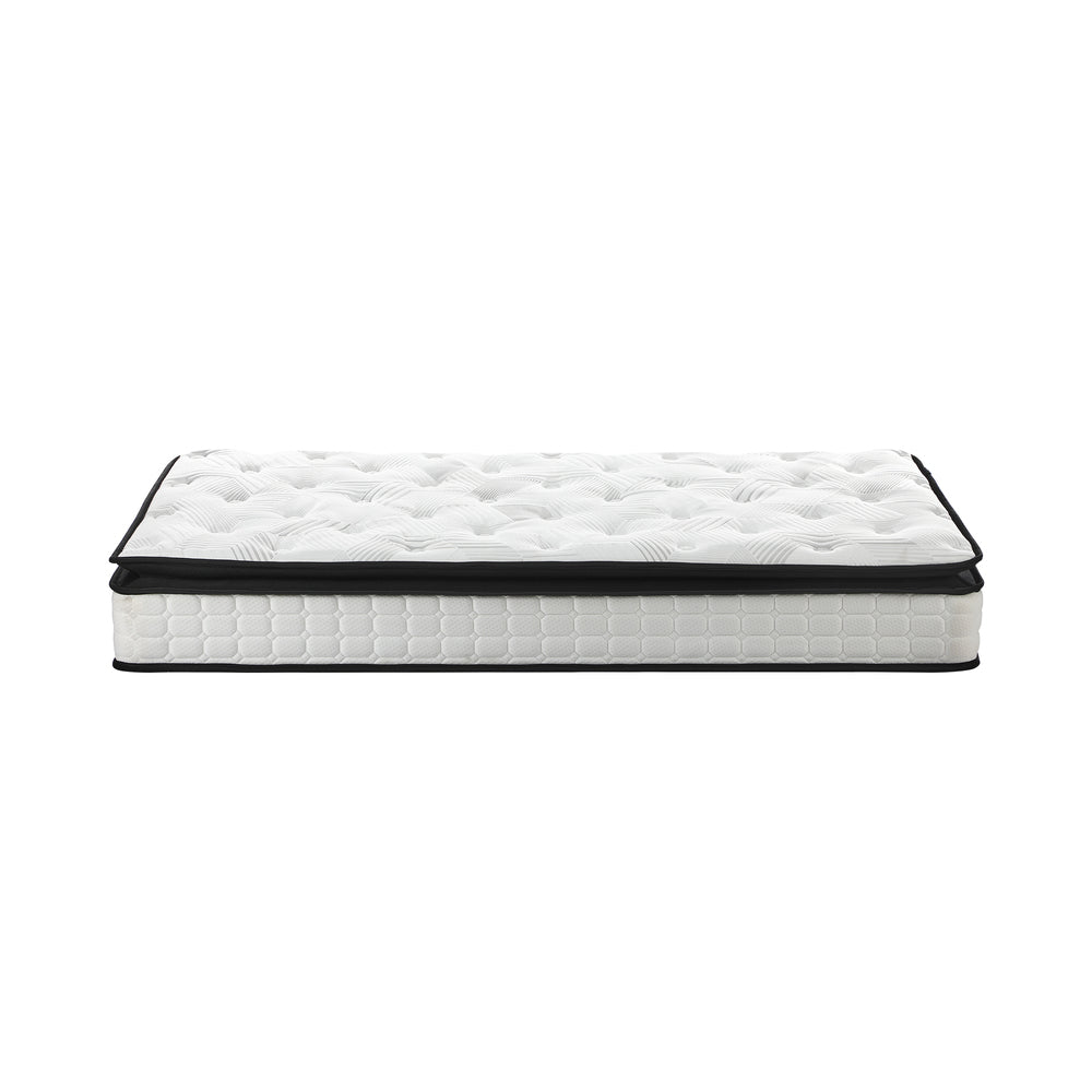 Bedra King Single Mattress 22CM Cool Gel Foam Bonnell Spring with Pillow